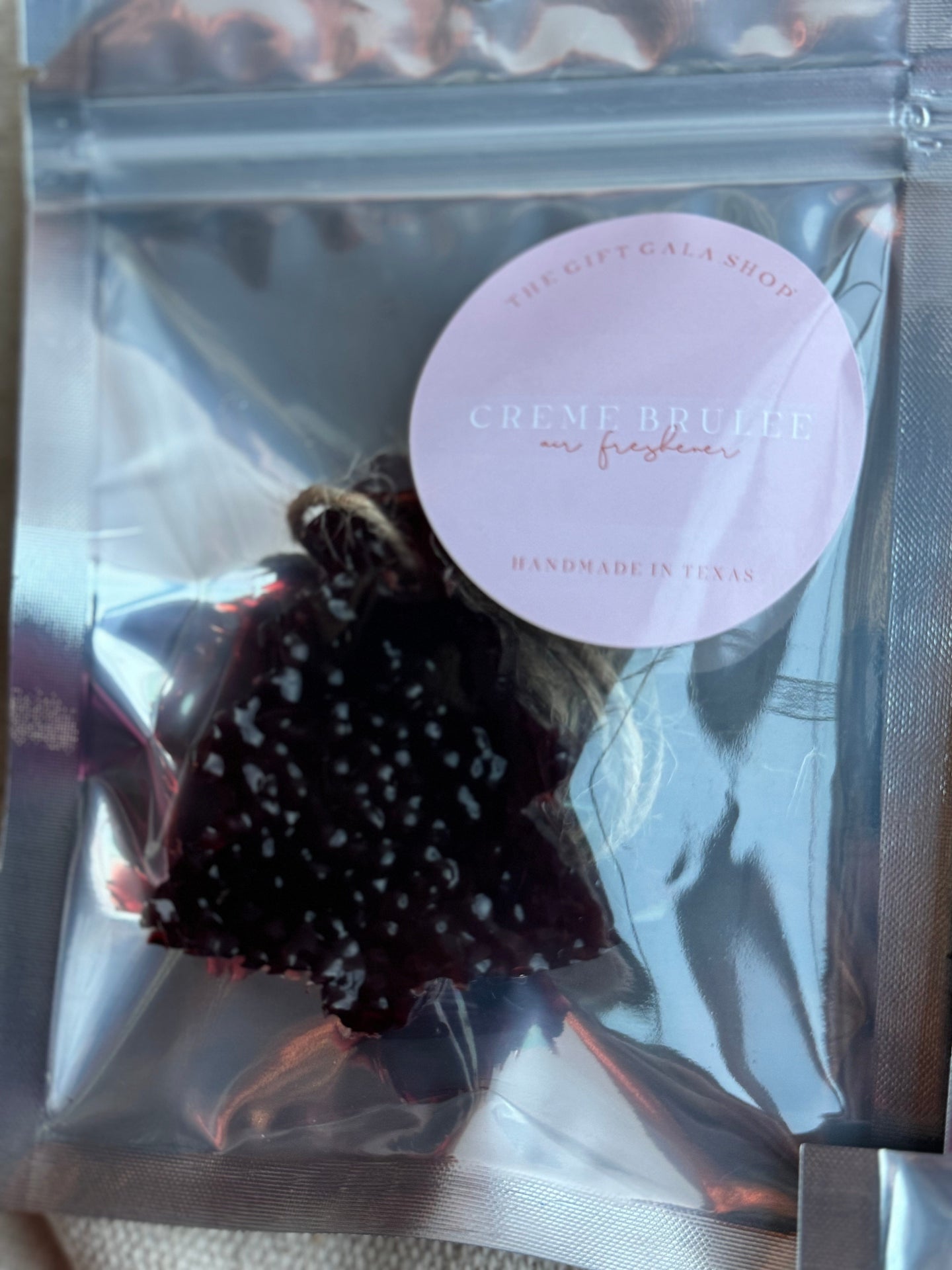 Crème Brûlée Car Freshies | Air Freshener | Christmas Car Freshener The Gift Gala Shop Candle Co.